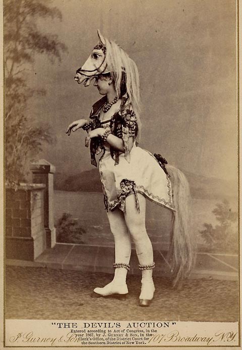 Old Timey Horse Mask