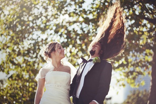 Luscious-Locked Groom
