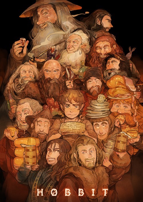 The Hobbit Anime Poster