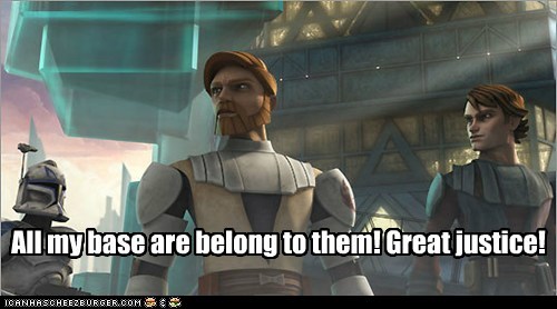 Obi Wan is a Little Behind the Times