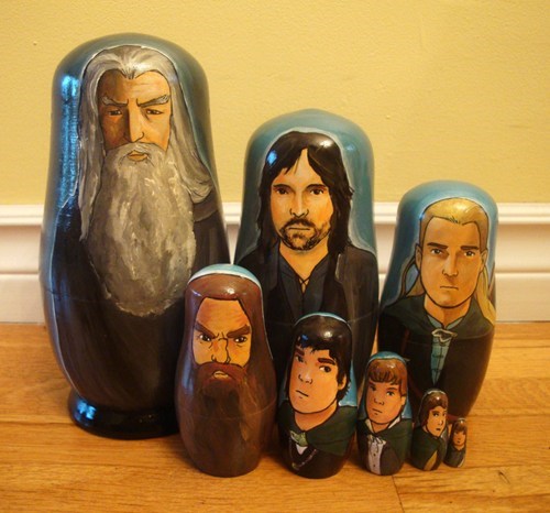 LOTR Nesting Dolls