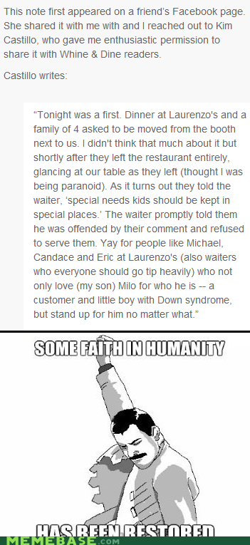 Waiter Does Something Unexpectedly Awesome