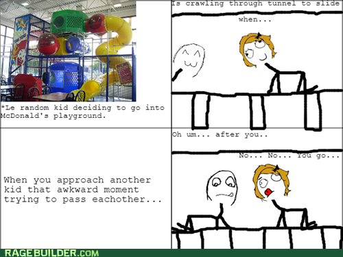 McDonald's Awkward Playground