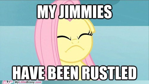 Fluttershy's Jimmies