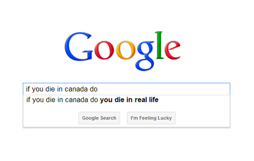 Yes, But You Go to Canadian Heaven 