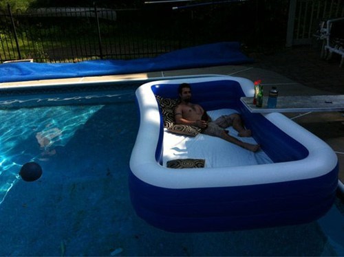 Pool on Pool Relaxation