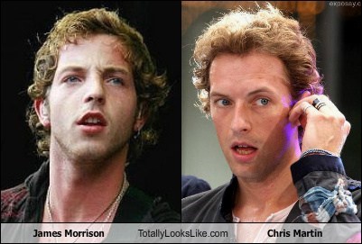 James Morrison Totally Looks Like Chris Martin