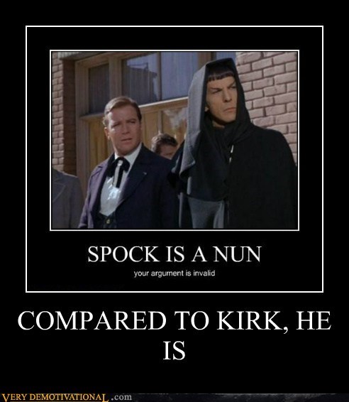 Spock Is a Bit of a Prude