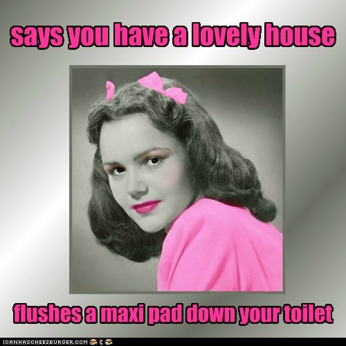 says you have a lovely house