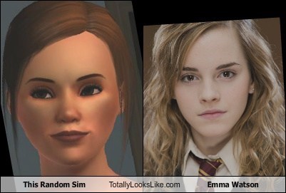 This Random Sim Totally Looks Like Emma Watson