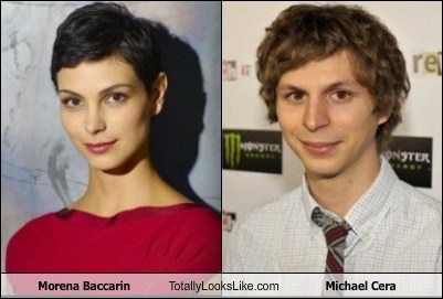 Morena Baccarin Totally Looks Like Michael Cera