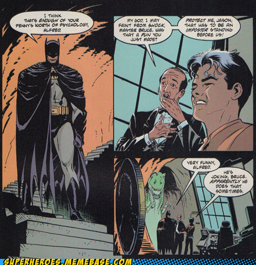 Batman Can Make Jokes?