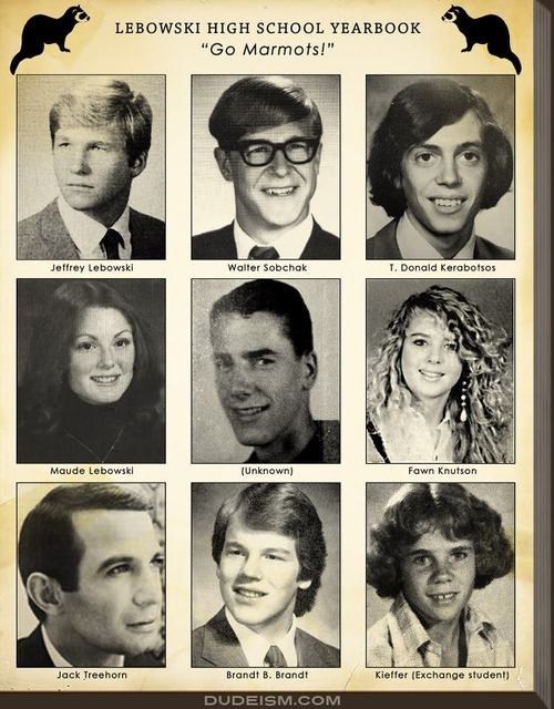 Lebowski High School Yearbook