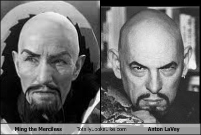 Ming the Merciless Totally Looks Like Anton LaVey