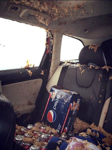 Looks Like the Soda Went POP!