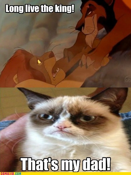 Grumpy Cat is an Evil Princess