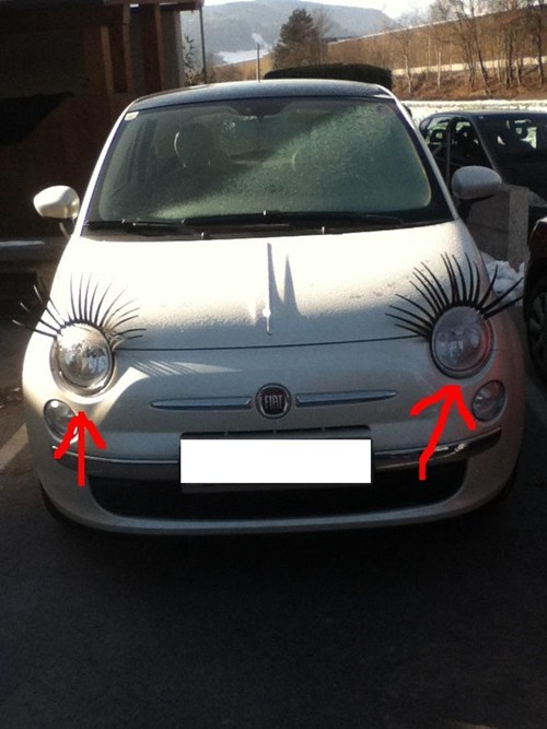 Cute Fiat 500