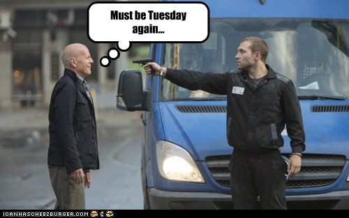 I Could Never Get the Hang of Tuesdays