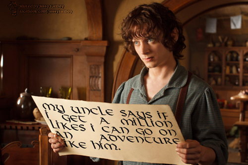 Help Send Frodo On an Adventure!