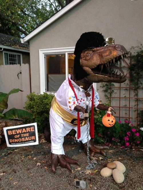This WINs the Lawn Decorating Contest, Hands Down
