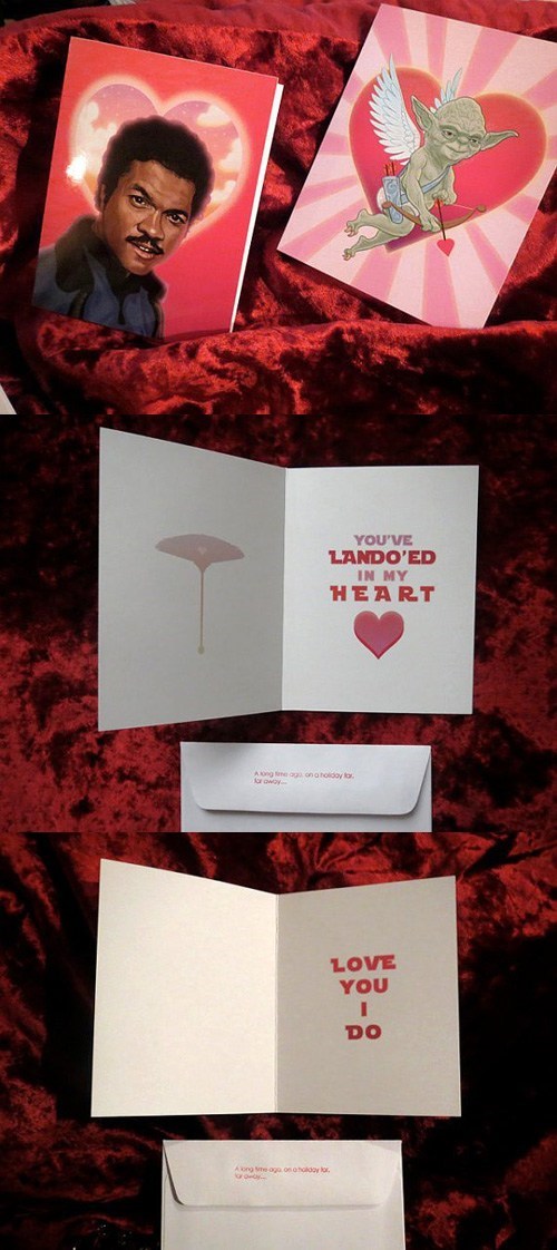 These Star Wars Valentine's Day Cards are Perfect for that Special Geek in Your Life