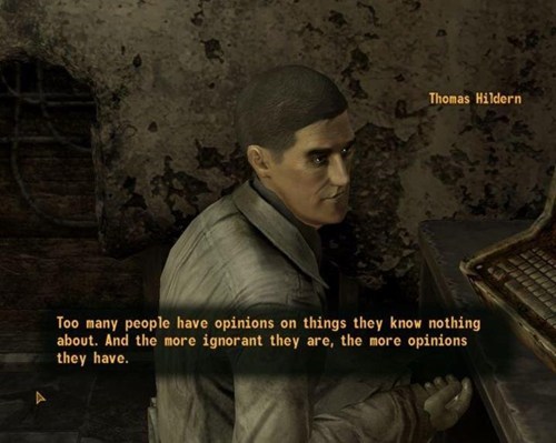 Fallout New Vegas and the Internet in a Nutshell