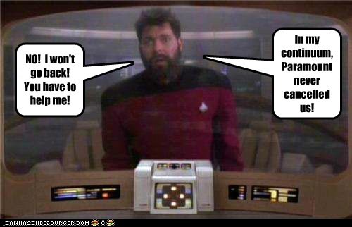 He Had to Play Riker Forever... the HORROR