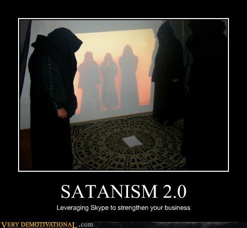 Some Seriously Clever Devil Worshipers 