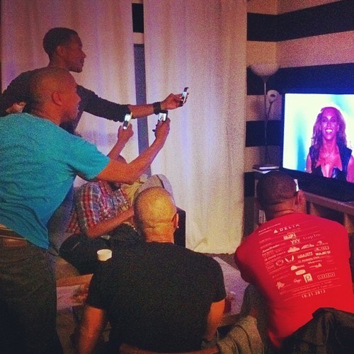 Game? What Game? I'm Just Watching for Beyonce!
