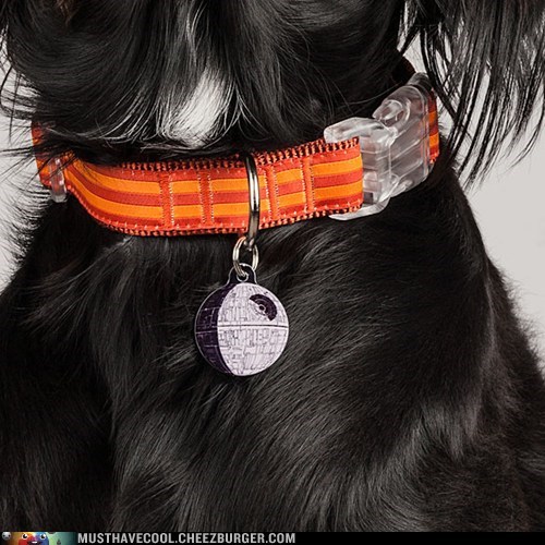 Star Wars Death Star Pet ID Tag