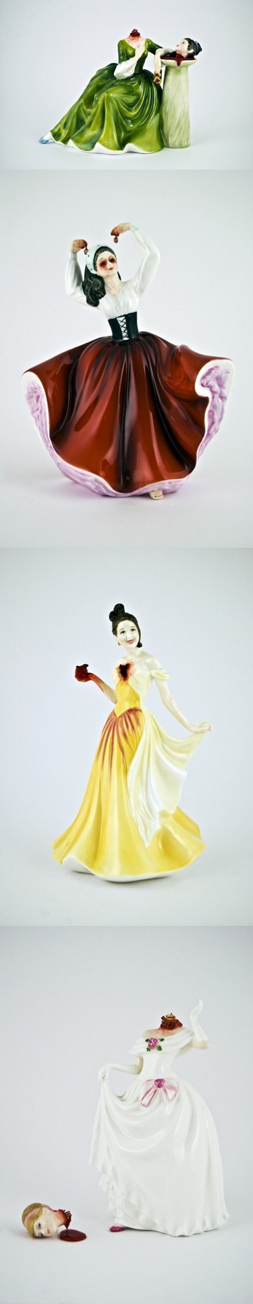 These Aren't Your Grandmother's Porcelain Figurines