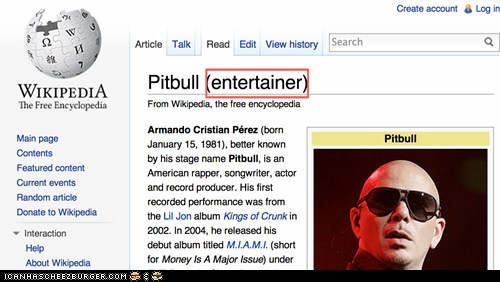 Goog Guy Wikipedia knows he's not a singer.