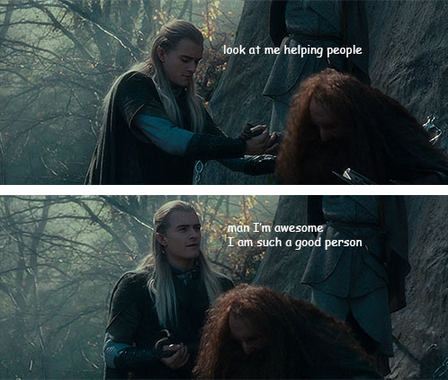 Gold Star for You, Legolas!