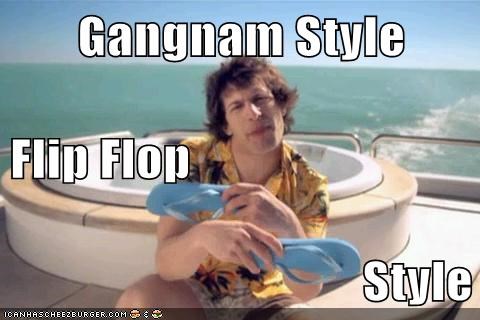 Gangnam Style Flip Flop  Style