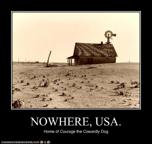 NOWHERE, USA.