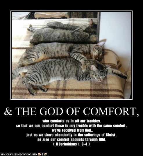 & THE GOD OF COMFORT,