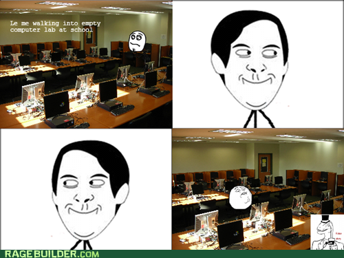 Classic: Empty Computer Lab Fap