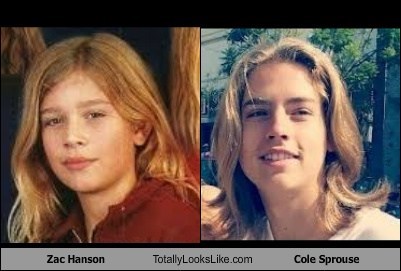 Zac Hanson Totally Looks Like Cole Sprouse