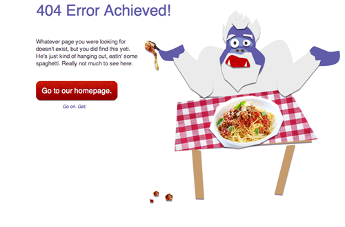 Yetis Eatin' Spaghetti