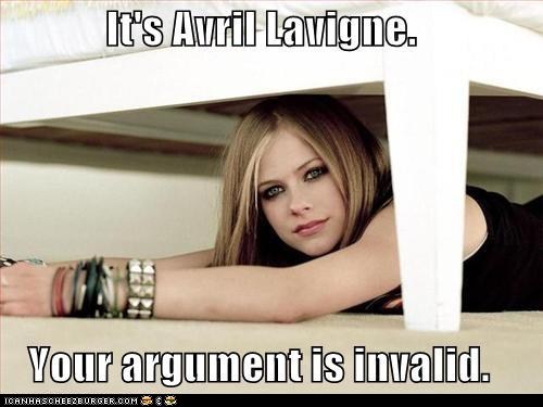 Avril: So Compli-HATED...