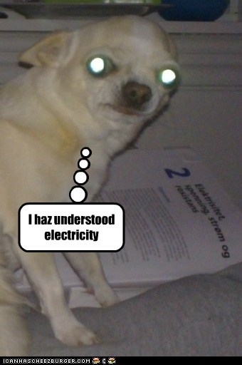 I haz understood electricity