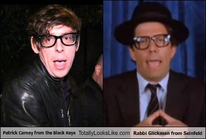 Patrick Carney from the Black Keys Totally Looks Like Rabbi Glickman from Seinfeld