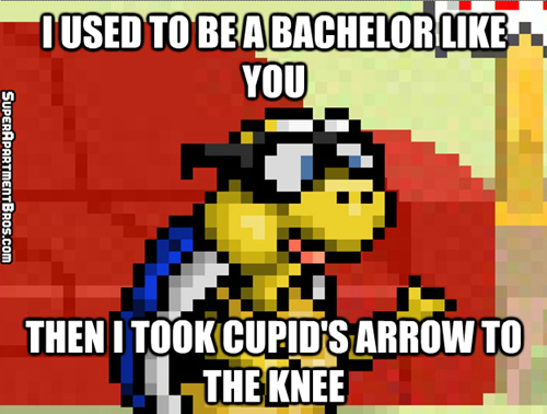 Cupid's Arrow to the Knee