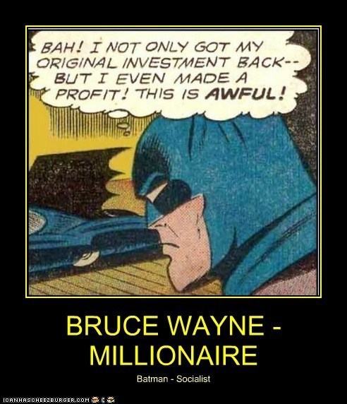 Batman Doesn't Understand Business