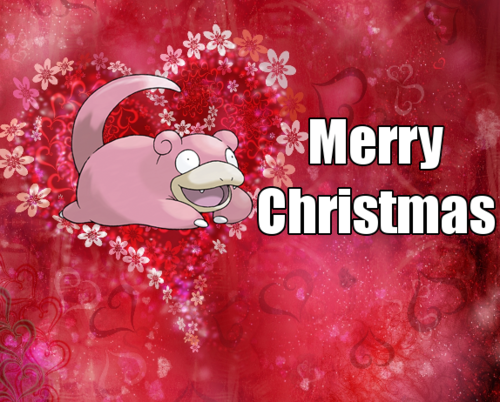Slowpoke Wants You to Have a Great Holiday