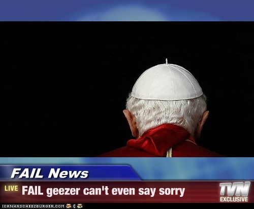 FAIL News - FAIL geezer can't even say sorry