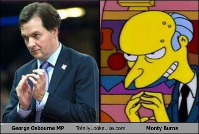 George Osbourne MP Totally Looks Like Monty Burns