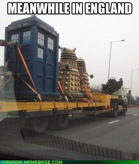 The Doctor Asked For a Lift