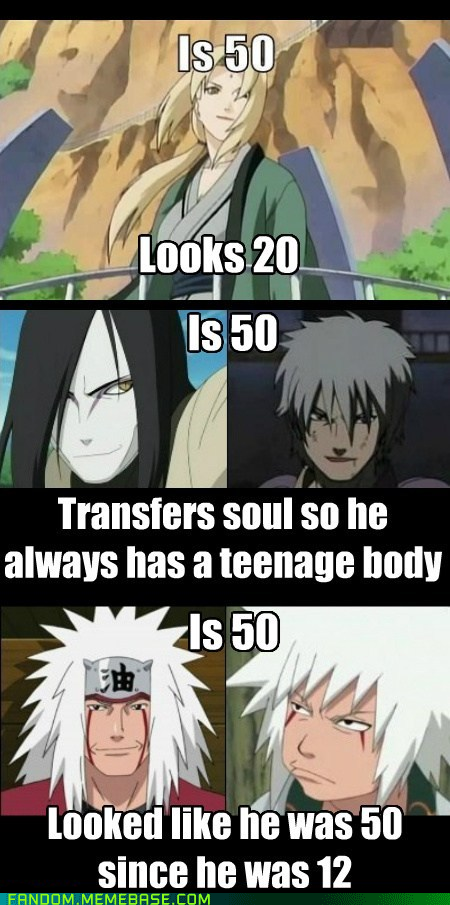 The Sannin Age Weirdly