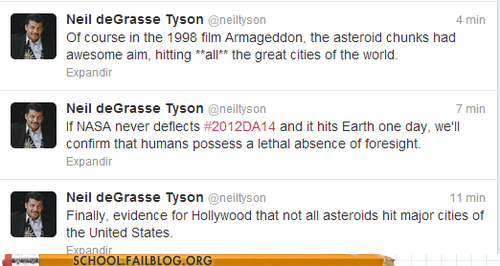 Neil deGrasse Tyson Talks Asteroids & Hollywood